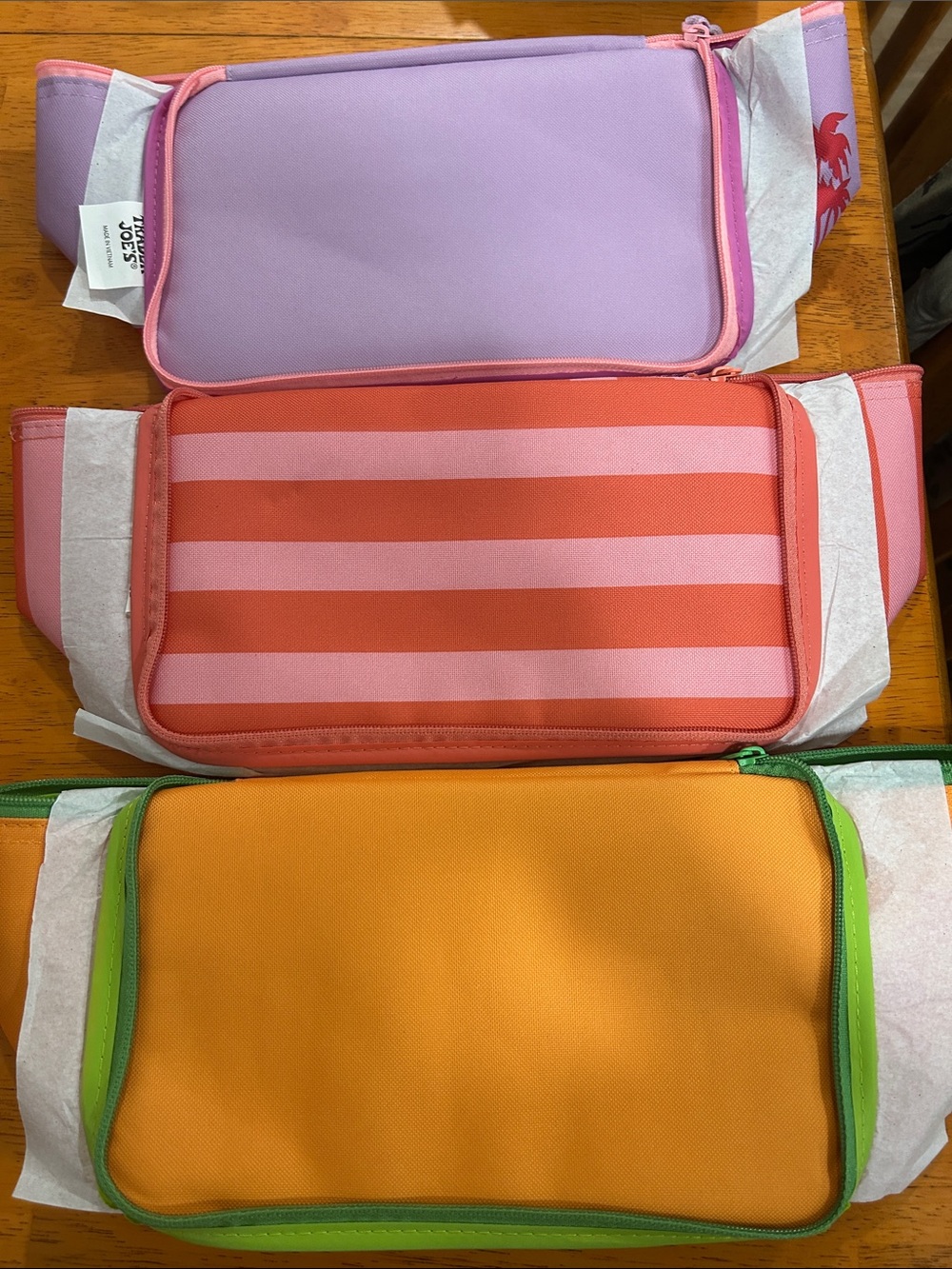Trader Joe’s Mini Insulated Totes! Set of 3!